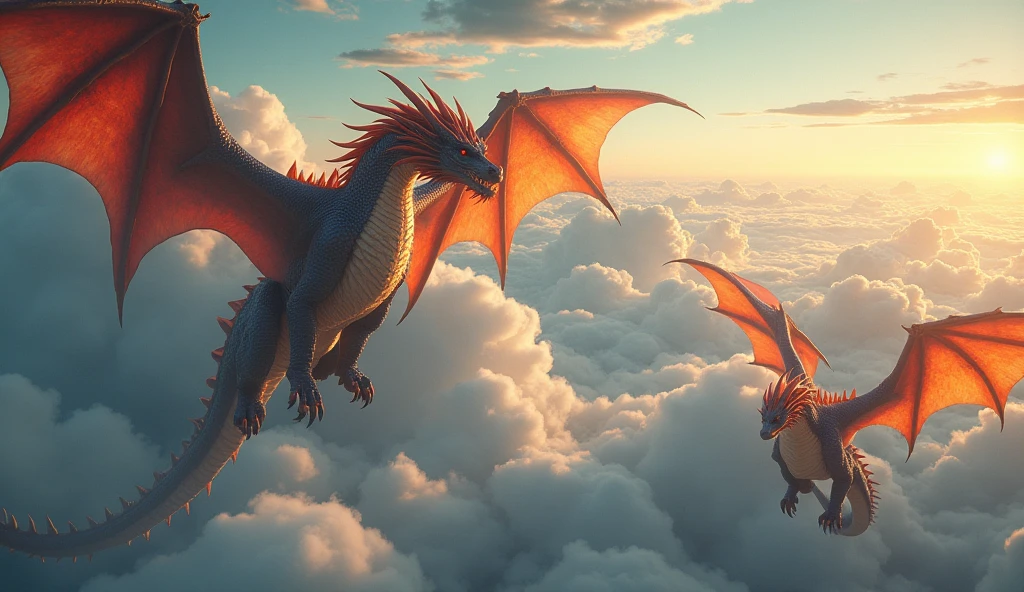 Bring dragons and skies to life