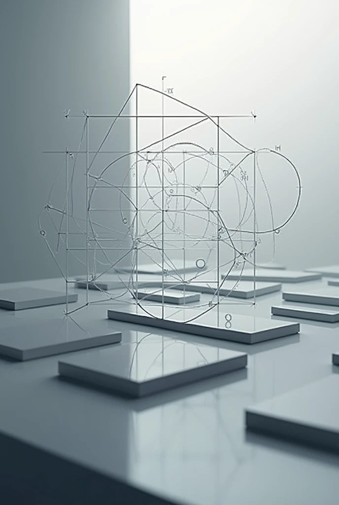 Create an image about factorization that shows elegance, but does not feature a woman.