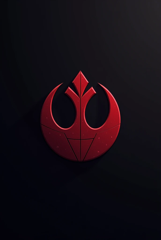 Logaux des rebelle star wars fait avec des triangle