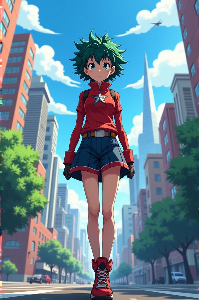 Create a girl in the world of My Hero Academia