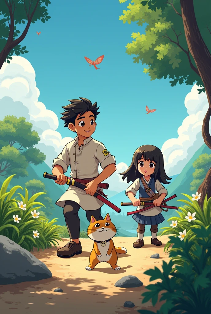 Yahaan ek kahani ki script ka prompt hai jisme comedy, adventure, aur romance sab hain:
Title: "The Quest for the Golden Sushi"
Storyline:
- Ek young chef, Taro, ko ek ancient prophecy milta hai jo use Golden Sushi ki talash mein bhejta hai.
- Uske saath uski best friend, ek talking cat, Mochi, aur ek mysterious girl, Sakura, jo ek skilled warrior hai.
- Unhe ek series of challenges aur obstacles ko face karna padta hai, jaise ki fierce monsters, treacherous terrain, aur rival treasure hunters.
- Taro aur Sakura ke beech romance blossom karta hai, lekin unhe apne feelings ko hide karna padta hai.
- Ant mein, ve Golden Sushi ko find karte hain, lekin use protect karna padta hai ek powerful villain se.
Comedy elements:
- Mochi ki witty comments aur silly antics
- Taro ki clumsiness aur cooking disasters
- Sakura ki serious personality ko break karne ki koshish
Adventure elements:
- Treasure hunt aur puzzles solve karna
- Action-packed fight scenes aur chases
- Unpredictable twists aur turns
Romance elements:
- Taro aur Sakura ke beech slow-burning romance
- Unke feelings ko hide karna aur express karna
- Mochi ki matchmaking koshishen
Yeh prompt aapki animation video ke liye ek interesting story provide kar sakta hai! Aap isme apne characters, settings, aur plot twists add kar sakte hain.