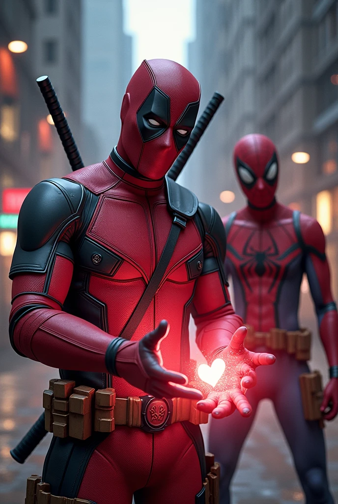 Deadpool, Spiderman, Wanda