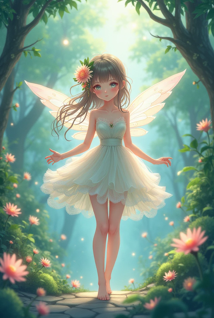 Anime fairy girl 