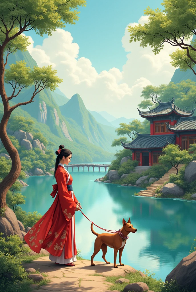 China's xxx with a dog
