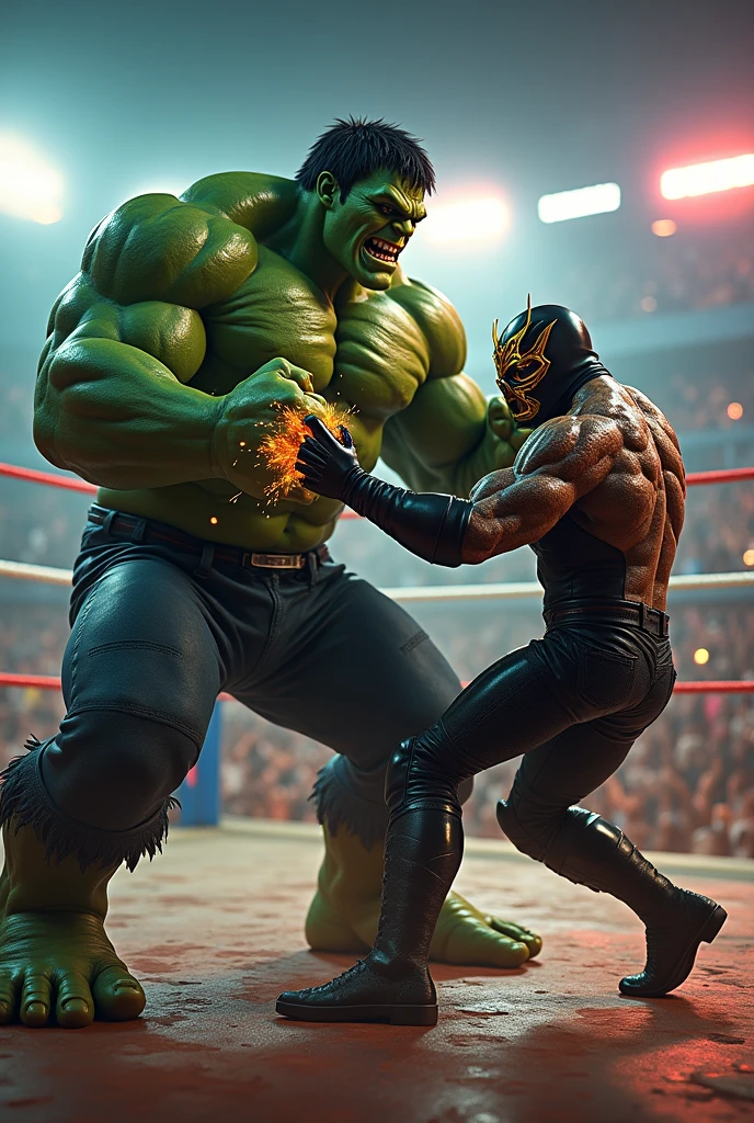 Hulk vs. La Mascara