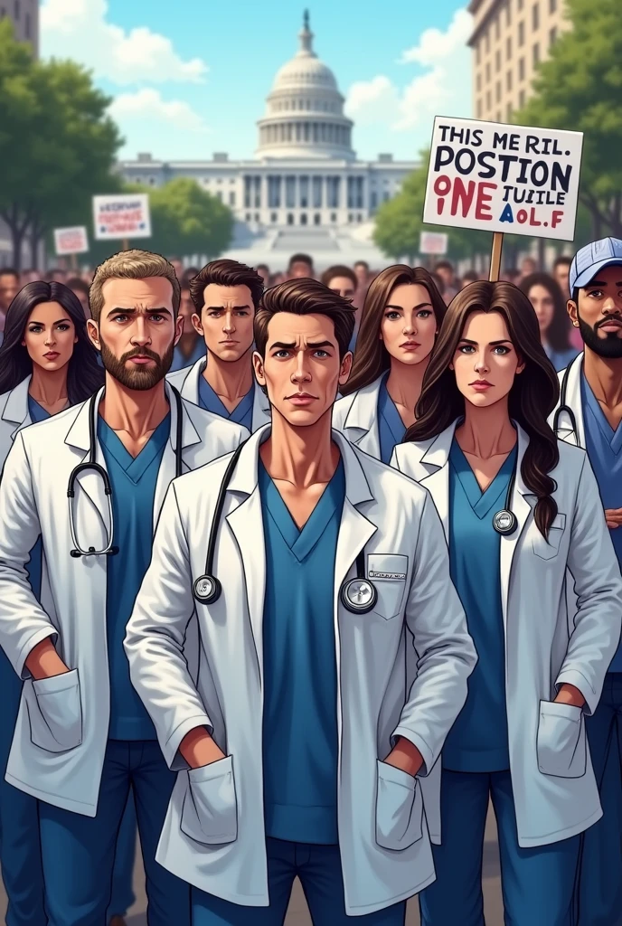 Doctors protest . doctors saying we want justice for raped doctor