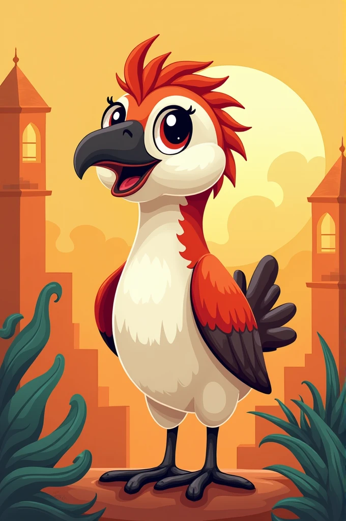Image of the João de Barro bird mascot