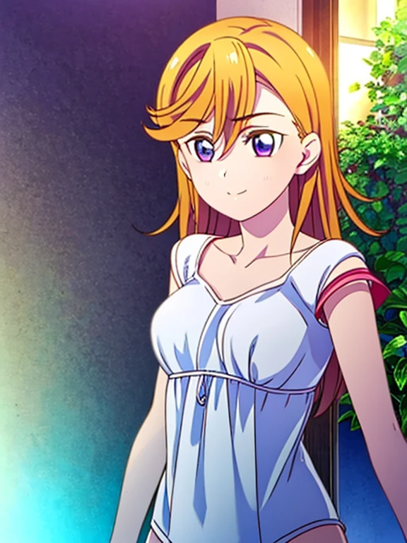 1girl in, lightsmile, Shiny skin, Best Quality, masutepiece, (Game CG:1.4), NSFW, Detailed beautiful face and eyes,Big Tits、Lingerie with a small area, sailorvenus, I could feel the battle, Serious, Cowboy Shot