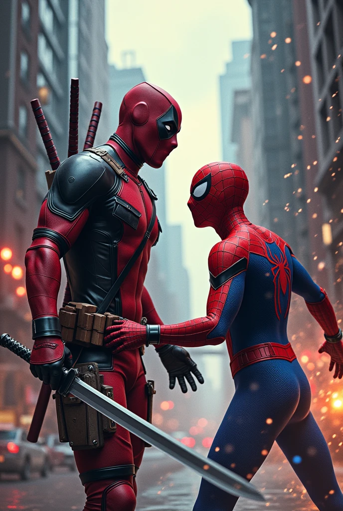 Deadpool e Spiderman