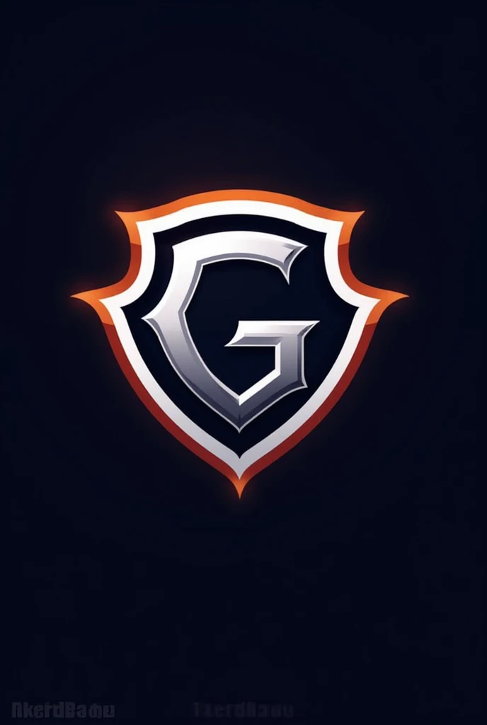 Create a logo for a volleyball team called "Guardians" in the shape of a shield