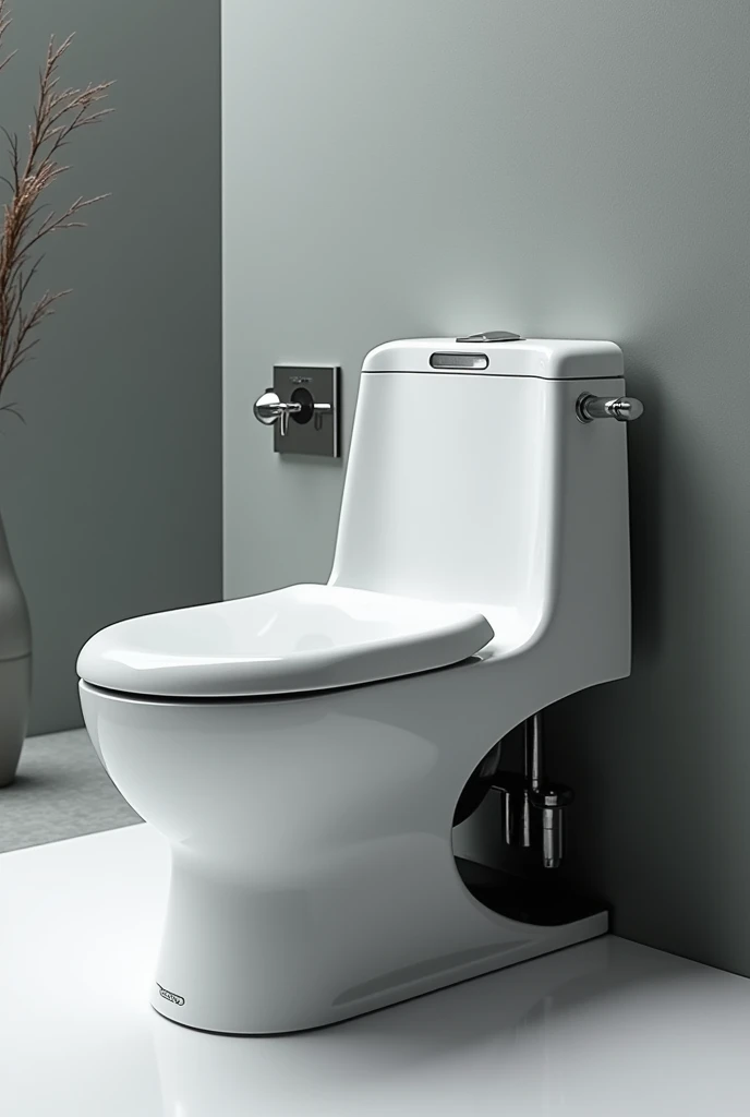 Toilet shaped like a car