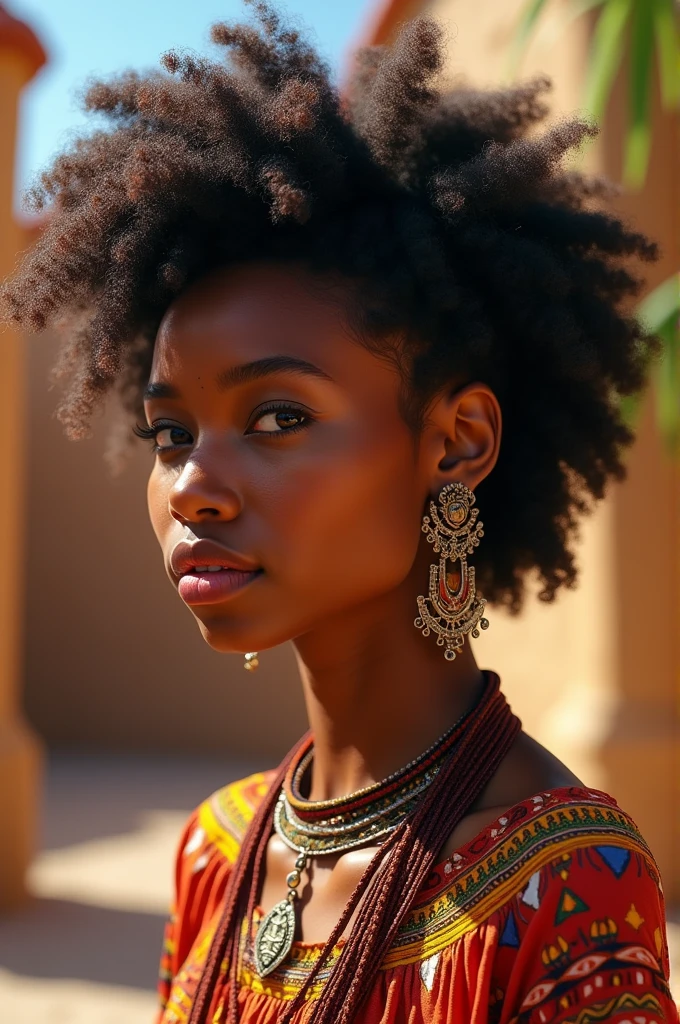 Make a Peruvian with African hair