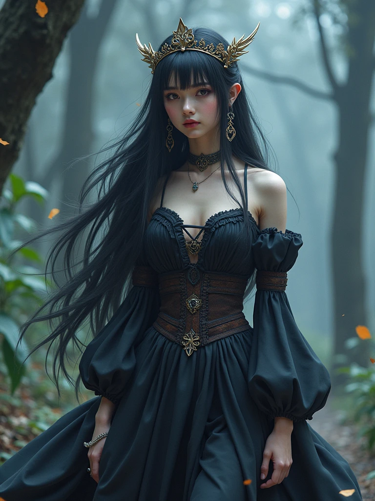 《Long Hair Princess》The witch, Geso, in
