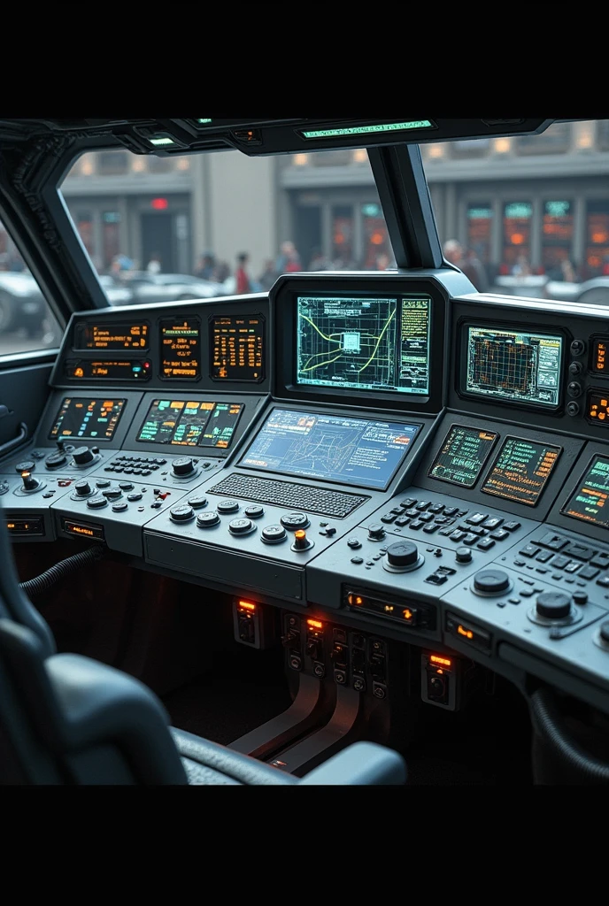 Tank control panel