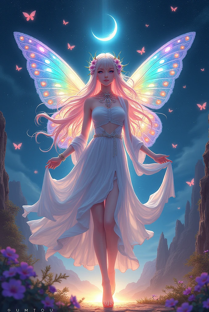 tarot/Rainbow/Butterfly/goddess/anime/Moon/