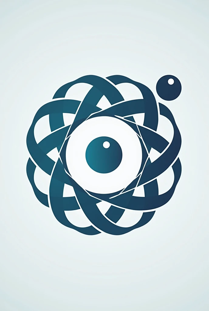 create a logo for a club with a titled nuclei that empower community through science teaching