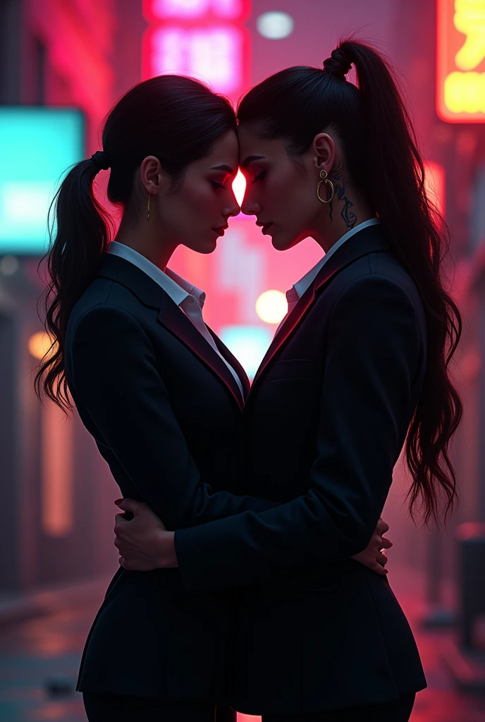 Female lawyer and female gangster in love
