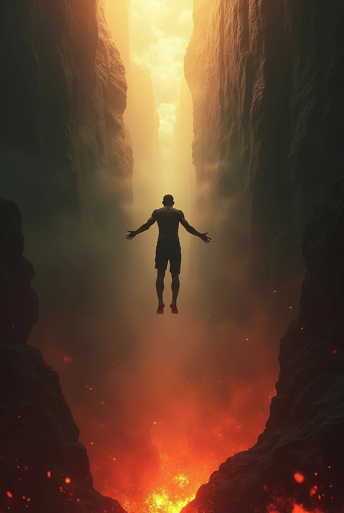 Dreadful put of the glowing flames of the wrath of god; there is nothings between you and hell but the air; god should withdraw his hand; the thin air to hold up a person that is suspended in it; restraining hand of god