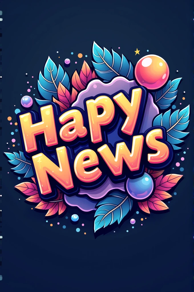A news logo but the theme is Life Experiences, that grabs the attention of teenagers and young people and that the news logo has the theme name