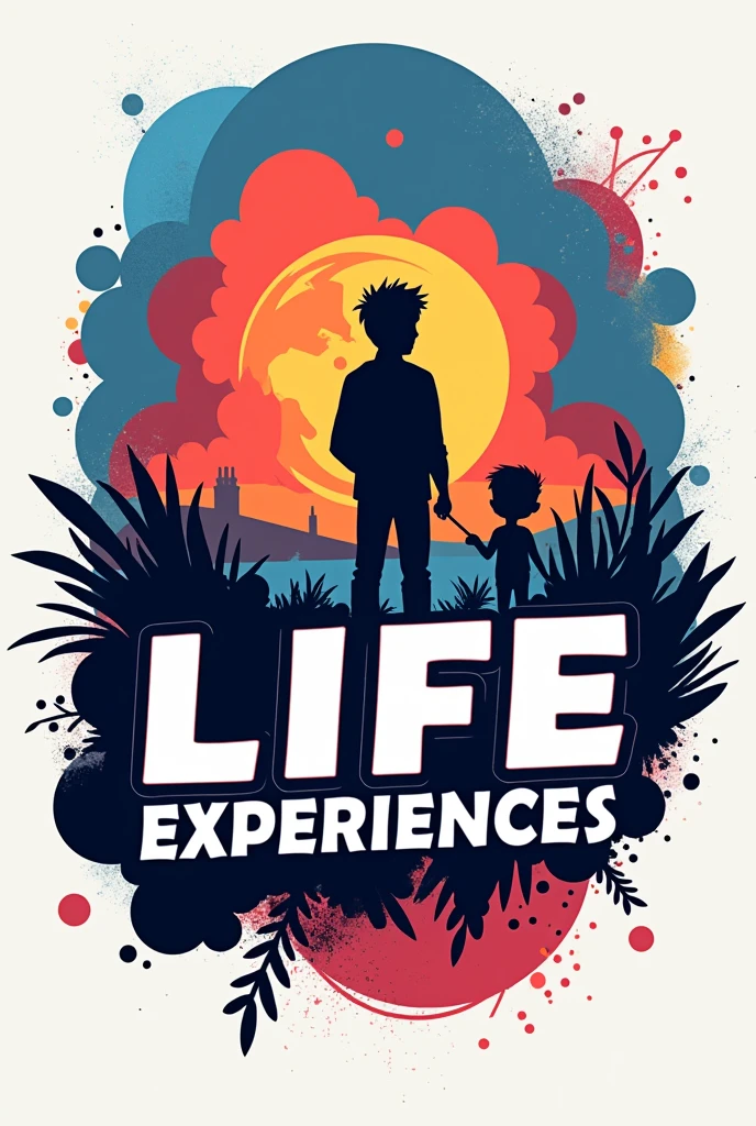 A news logo but the subject is "Life Experiences", that attracts the attention of the "adolescents and young people" and that the news logo has the name of the topic