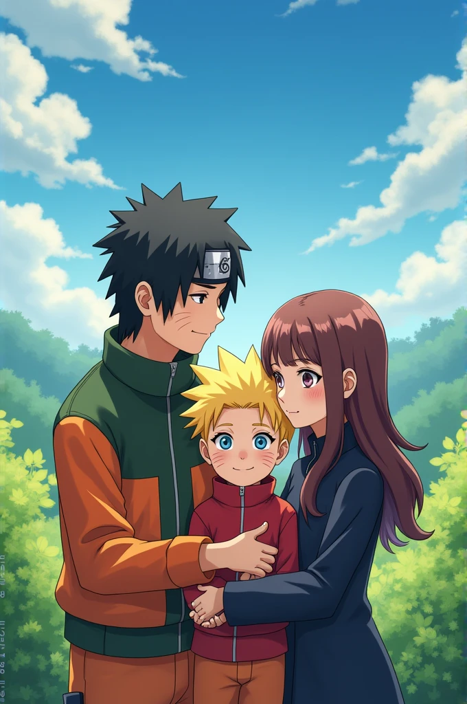 Naruto son and his family beautiful hd images 