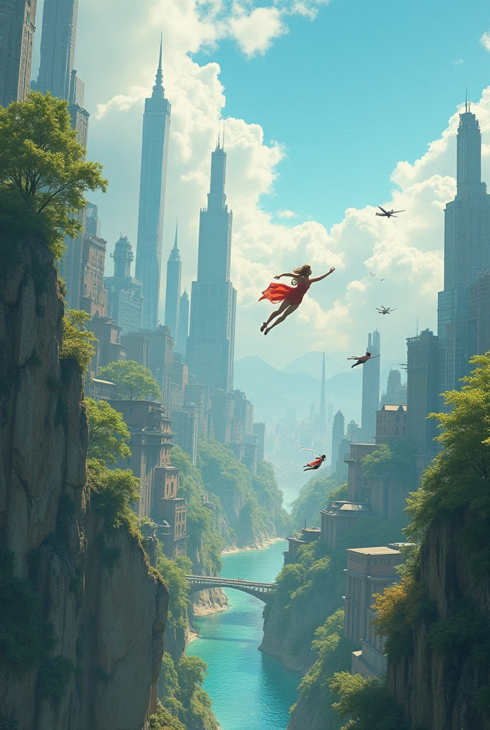 Everyone in the world can fly.