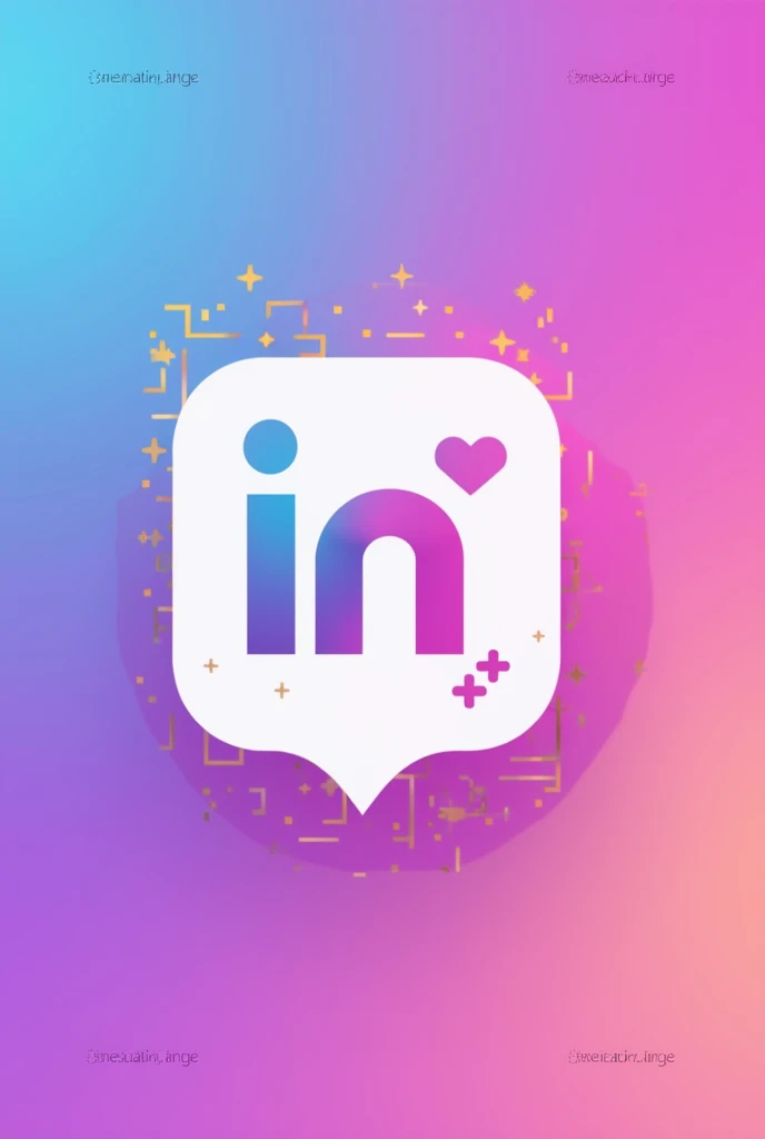 Generate a logo with the word Intrend that is inspired by the TikTok Facebook and Instagram logo