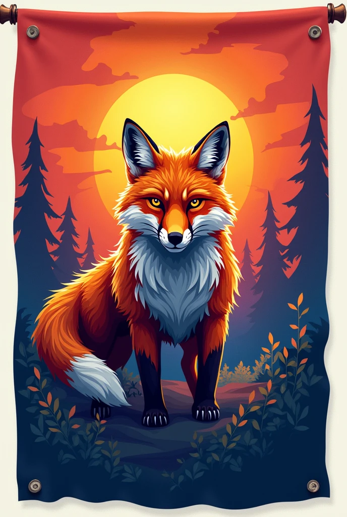 Fox flag 1st of high school