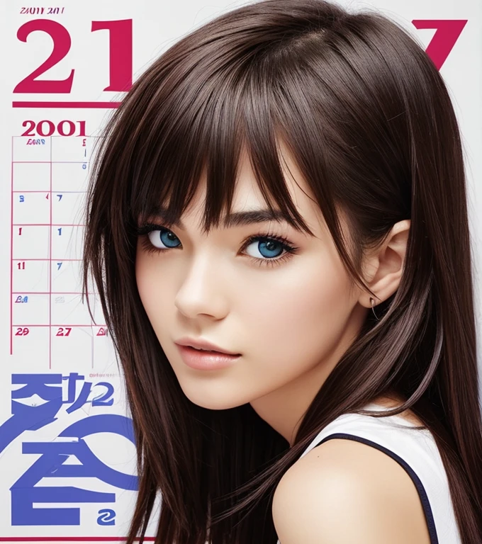 2D Calendars and Girl,
