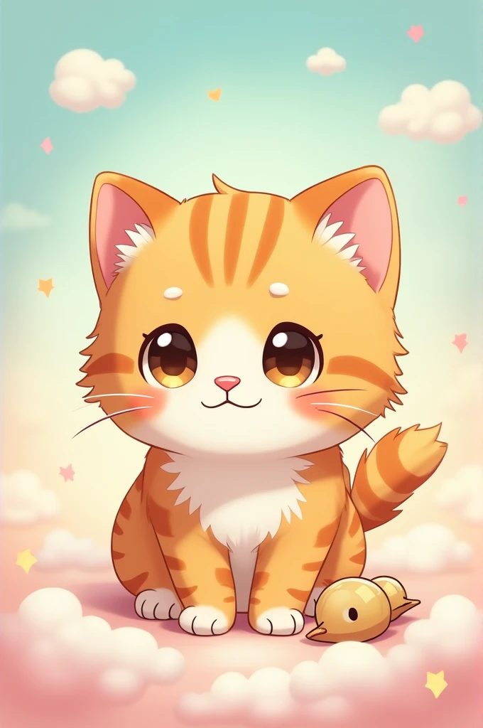 anime baby cat