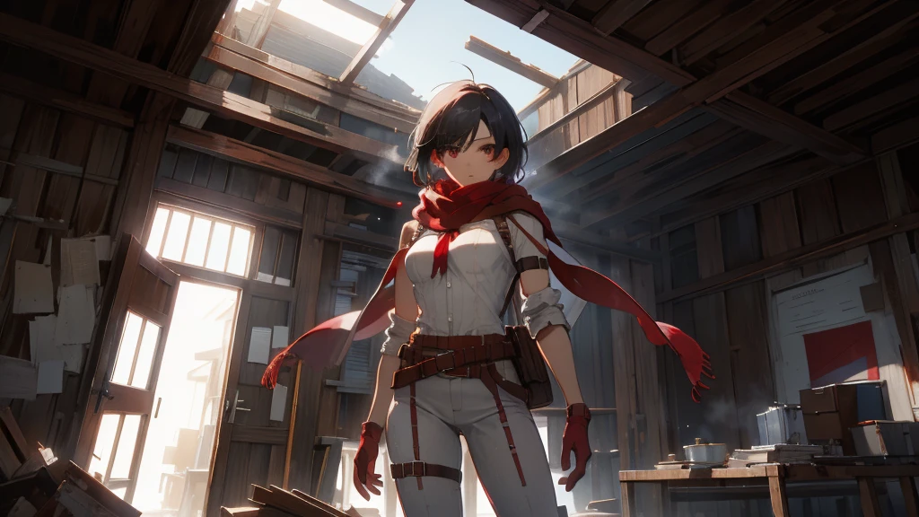 (((Masterpiece))), (((Best quality))), ((Ultra-detailed)), (Highly detailed CG illustration), ((An extremely delicate and beautiful)),(From the side Side),Cinematic light,((1机械女孩)),Solo,full bodyesbian,(machine made joints:1.2),((Mechanical limb)),(blood vess...