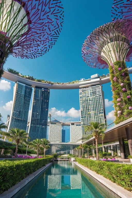 Marina Bay Sands,Portkey,gardens by the bay