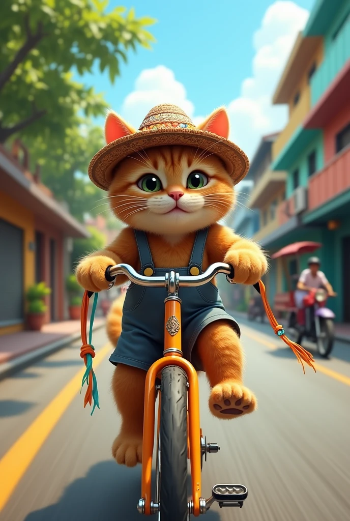 Filipino Cat Cycling