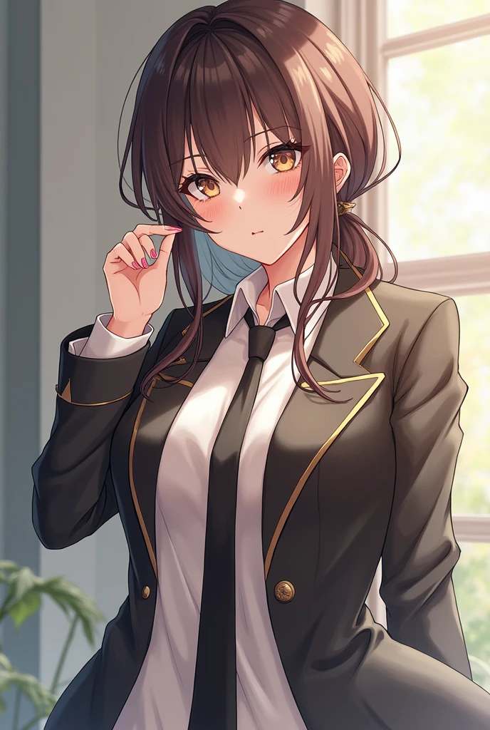 Can u draw nanami oiled up from jjk now he is masterbating