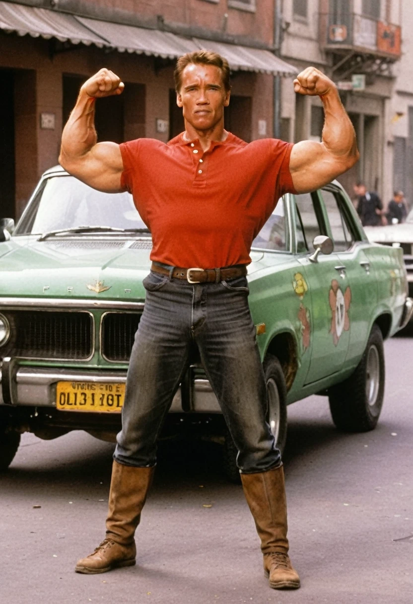 The Pixar Animation Studios employee, Arnold, smashed the car with his bare hands..