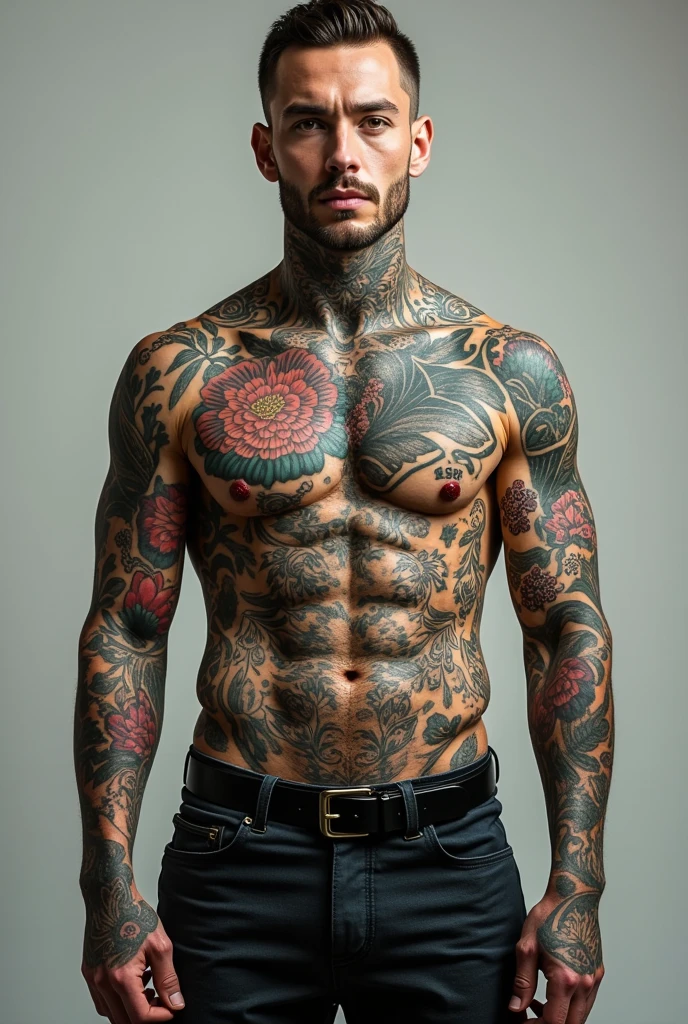 I'm very tattooed