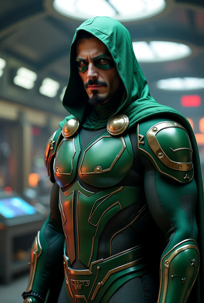 Tony stark siendo doctor doom