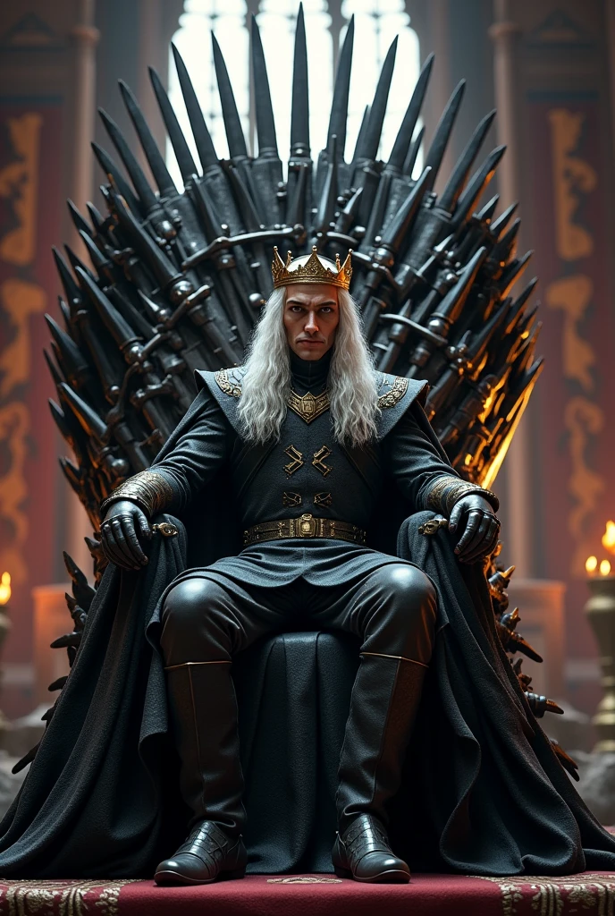 Crie Aegon Targaryen I, the Conqueror! King of the 7 Kingdoms, Protector of the Realm on the Iron Throne