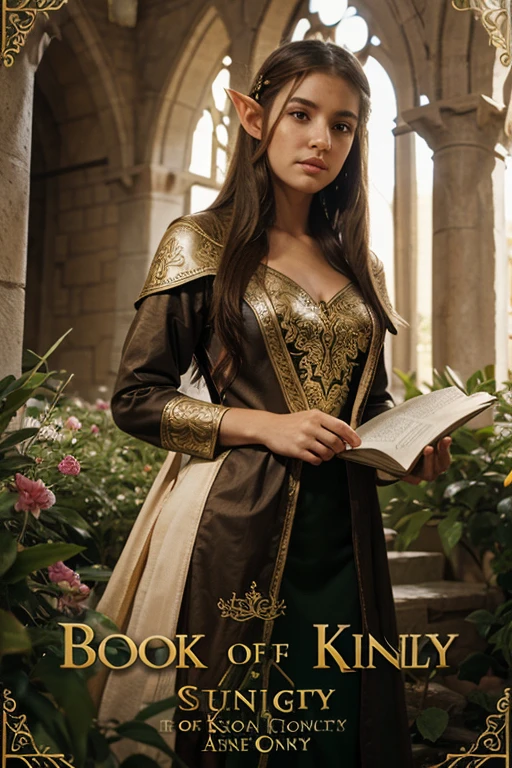 The Daughter of the King of the Elf Country, book cover