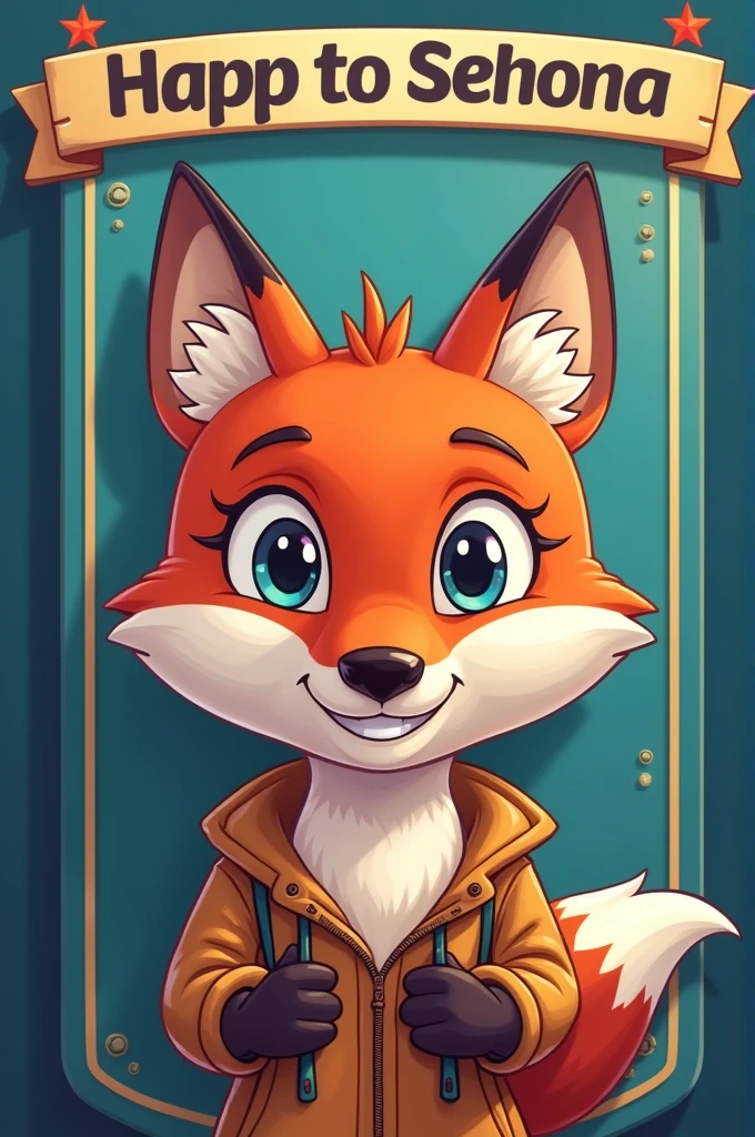Fox banner for school team competition