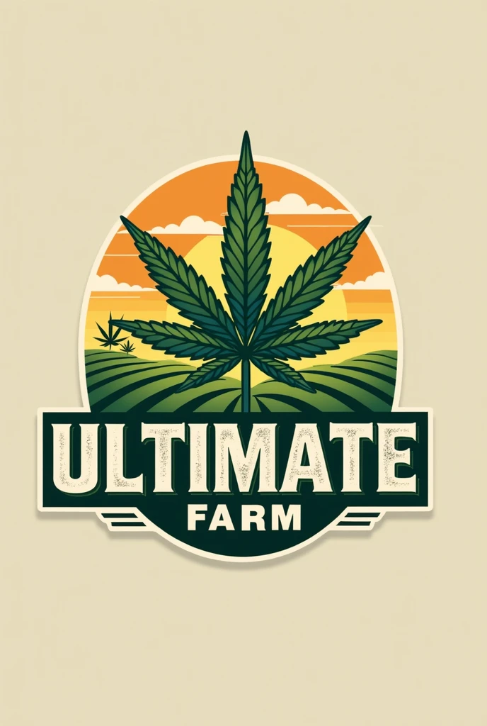 Logo version mafia écrite "traumatized" "CBD" with cannabis flowers, png