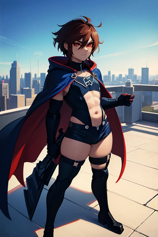 (8k),(masterpiece),(Japanese),(8-year-old girl),((innocent look)),((Childish)),From the front,smile,cute,Innocent,Kind eyes,Flat chest,Hairless vagina, Cameltoe, Batwoman Costume,Black Superhero Mask,, Black Helmet,Black cape,Short,Hair Covered inside helmet,Red Hair,Strong wind,night,dark, Neon light cyberpunk city