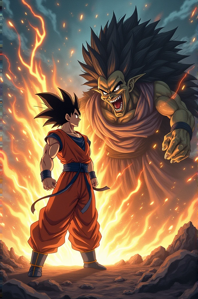 Goku humiliating Ryomen Sukuna 