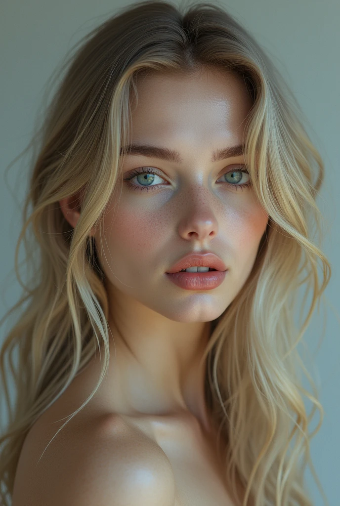 Imagine a beautiful white woman