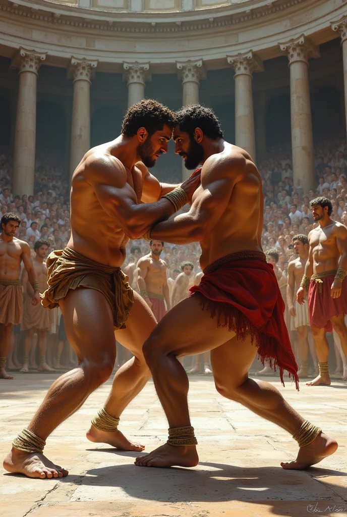 Greco-Roman wrestling 