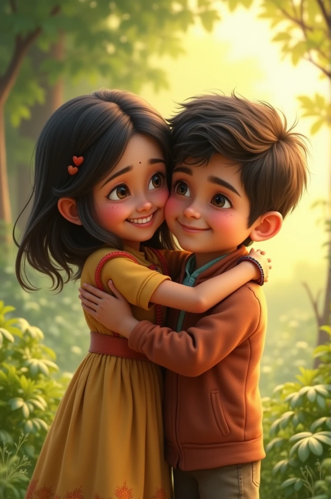 Sunita name girl hug a monip name boy