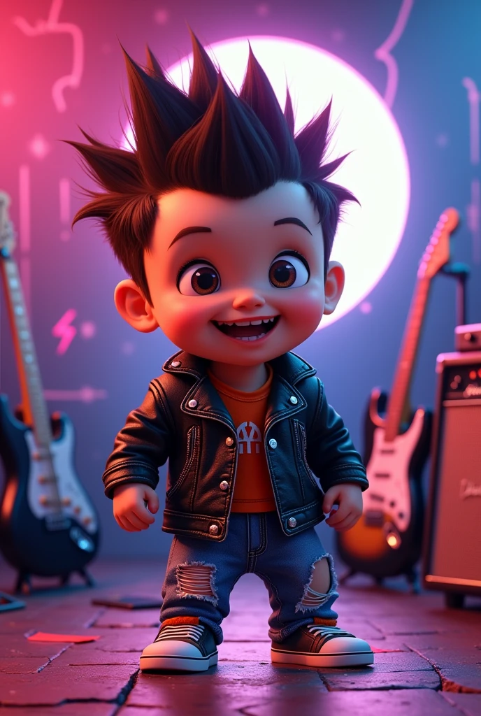 Animated rocker baby