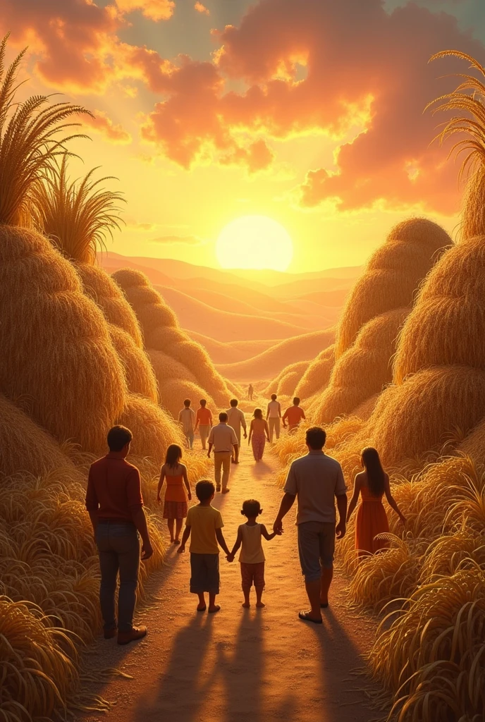 the harvest reached 100, 60, 30 times