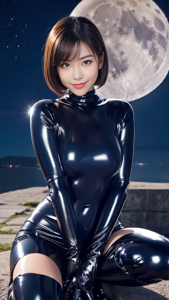 (Tabletop:1.0), (highest quality:1.4), (High resolution:1.2), (Realistic:1.4), (8k, RAW Photos:1.2), (Soft Focus:1.4),(close up:1.2),break,a girl walking and wearing slime qbunny,Smiling while taking a photo.............................................................,(a girl wearing sticky mint bunny:1.4),(sticking out their tongue:1.2),BREAK,Smooth and tight boots, Clear skin,latex, Translucent body,latex Shiny,Perfect Fingers,(Shiny latex gloves:1.2), gloves that fit their skin,break,BREAK,bob hair,(vermilion hair:1.2),(smile:1.2),glossy Shiny reflective, Makeup,Japanese Goddess, Glowing Skin,Gorgeous Japanese Model,Shiny,Shiny,(leather black boots:1.2),(wide boots:1.3),wrinkles,break,Detailed Background,(on the bridge road:1.1),(fireworks are going off in the background:1.1)