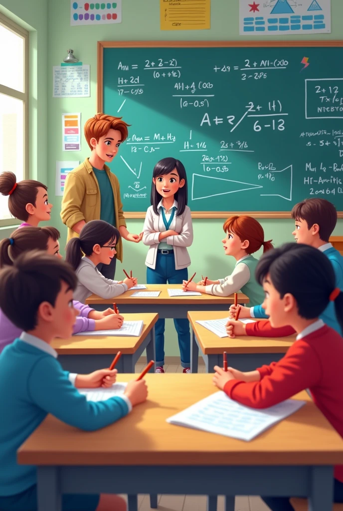 3rd trimester for mathematics 1st grade of secondary school